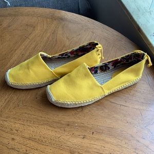 VB Yellow Canvas Shoes